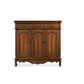 43.7" Tall Rectangular Accent Cabinet 2/3 - Drawer Accent Cabinet - Wood Walnut 3 Clearhalo 'Cabinets & Chests' 'cabinets_chests' 'furn' 'furn_cabinets_chests' 'Furniture' 'Living Room Furniture' 6449439