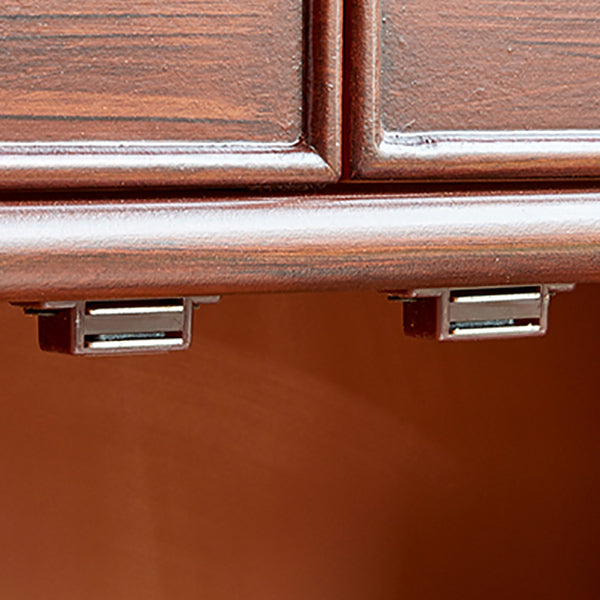 43.7" Tall Rectangular Accent Cabinet 2/3 - Drawer Accent Cabinet - Wood Clearhalo 'Cabinets & Chests' 'cabinets_chests' 'furn' 'furn_cabinets_chests' 'Furniture' 'Living Room Furniture' 6449440