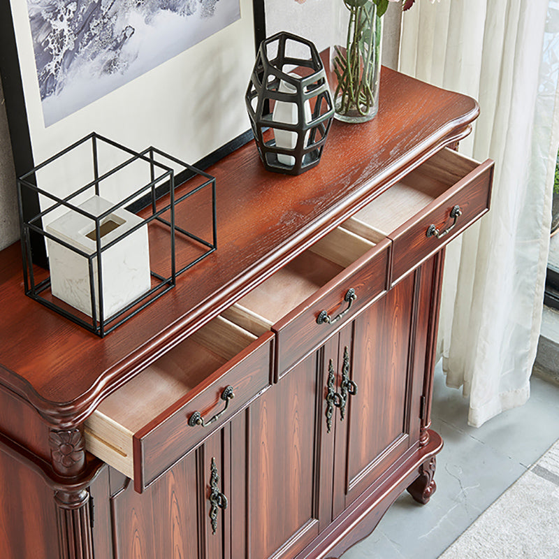 43.7" Tall Rectangular Accent Cabinet 2/3 - Drawer Accent Cabinet - Wood Clearhalo 'Cabinets & Chests' 'cabinets_chests' 'furn' 'furn_cabinets_chests' 'Furniture' 'Living Room Furniture' 6449441
