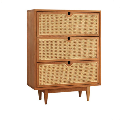 Contemporary Chest Solid Wood Cutouts with Drawer Rectangle Accent Chest 3 Clearhalo 'Cabinets & Chests' 'cabinets_chests' 'furn' 'furn_cabinets_chests' 'Furniture' 'Living Room Furniture' 6449457