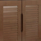 Brown/Natural Door Cabinet 39.37"H Modern Accent Cabinet with Drawers Clearhalo 'Cabinets & Chests' 'cabinets_chests' 'furn' 'furn_cabinets_chests' 'Furniture' 'Living Room Furniture' 6449506