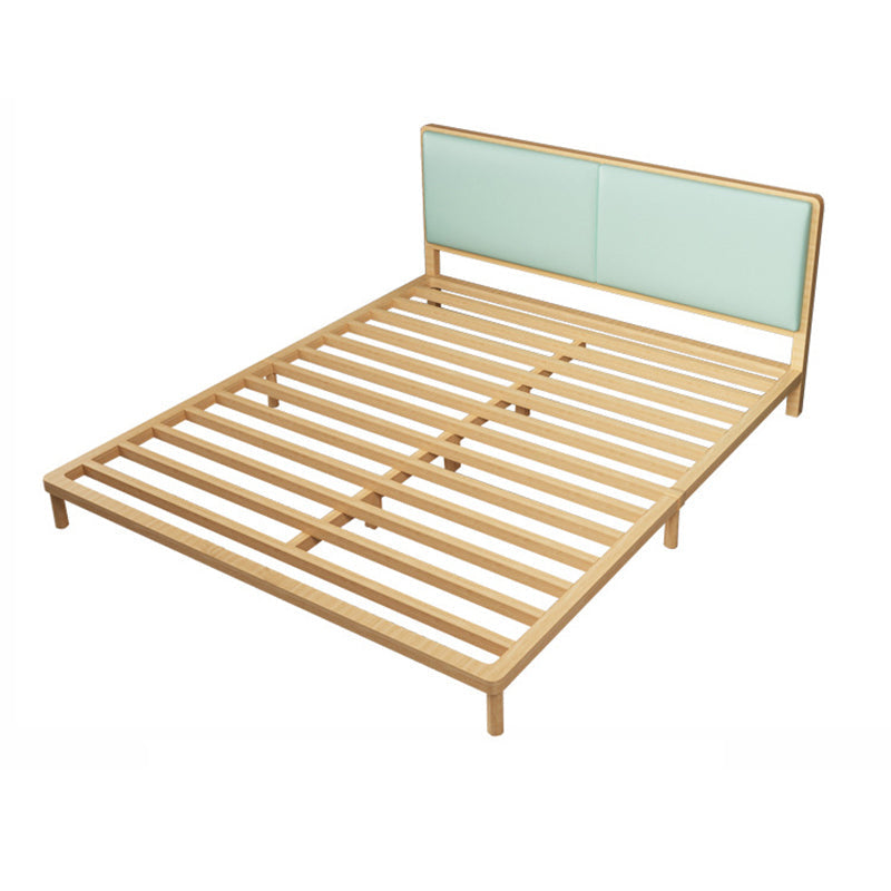 Polsterte Hochmetallbett-Bett-Rahmen minimalistische Drahtnetzplatte Bett