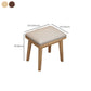 Modern 15.74" Wide Solid Wood Table Makeup Vanity with Mirror and Drawers