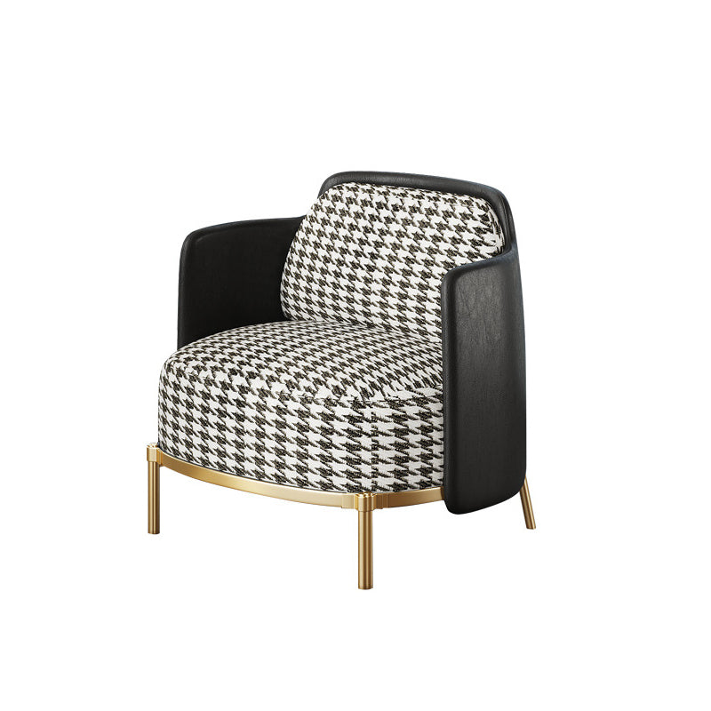 モダンなシングルクッションシートソファ縫製枕バックレザーソファ