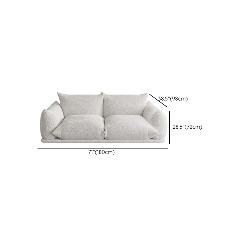SOFA CUSCHIO CILLOW BIANCO DI SOFA RESISTENTE RESISTENTE CUSCO SEGNO SOFA