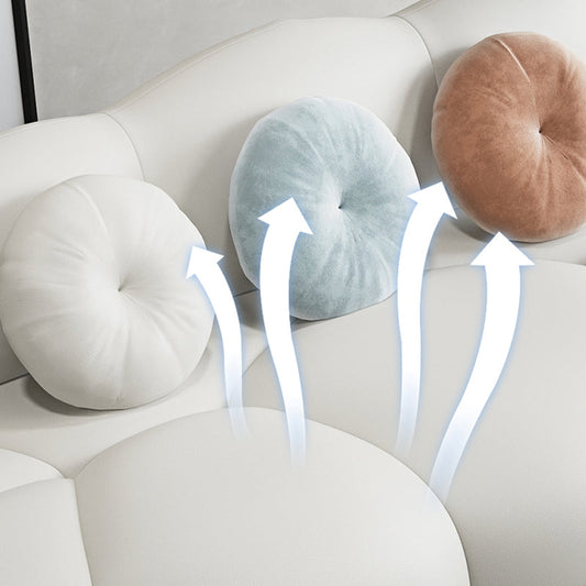 Contemporary Polyester Sofa Stain Resistant Armless Settee for Living Room