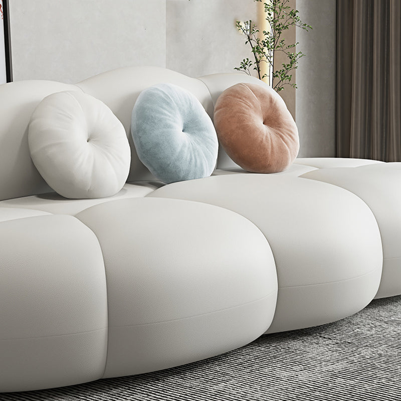Sofa polyester contemporain Soupchage sans bras résistant aux taches pour le salon