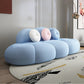 Contemporary Polyester Sofa Stain Resistant Armless Settee for Living Room