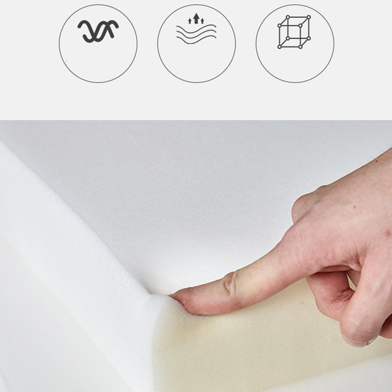 Faux Leather Seating Tight Back Tuxedo Arm Sofa Contemporary in Ivory