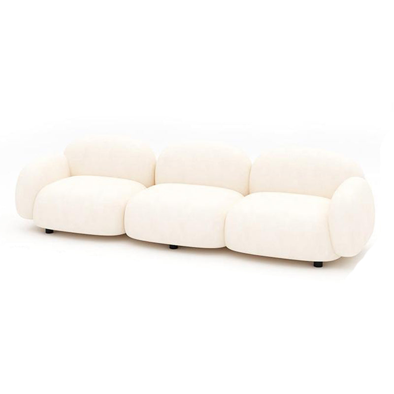 ボーナスルーム用のコンテンポラリー標準ソファ縫製枕バックソファソファ