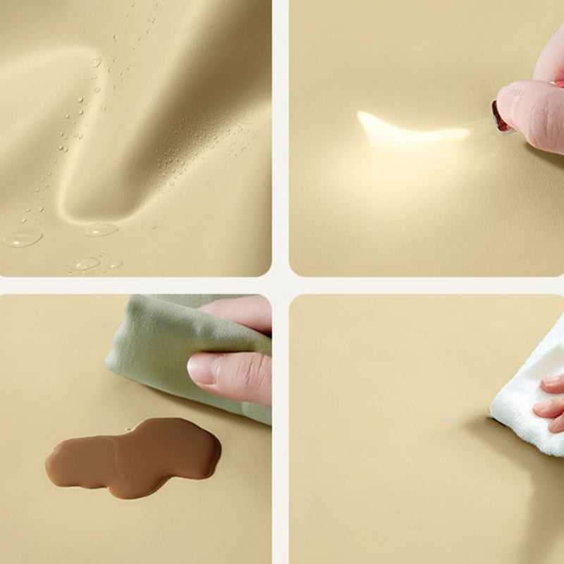 Ausgeflügelte Armsofa-Standardkissen Sitzgelegenheiten in Gold und Lichtgrün