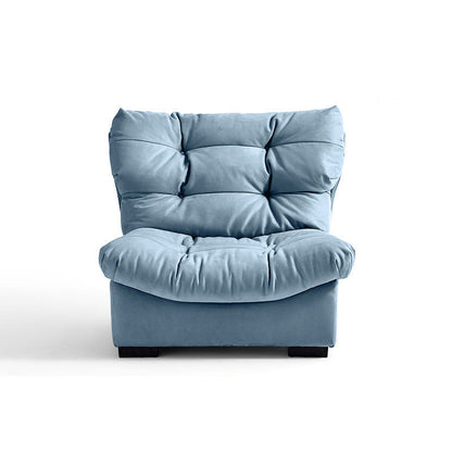 アパート用のコンテンポラリーフェイクレザーシートビスケットバックソファ