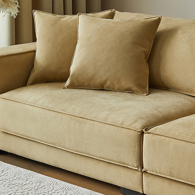 Faux Leather Sofa Tuxedo Arm Contemporary Settee for Living Room Clearhalo 'furn' 'furn_sofas' 'Furniture' 'Living Room Furniture' 'Sofa' 'sofas' 6450433