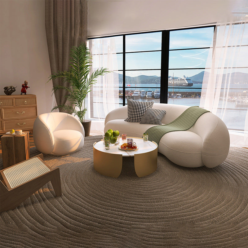 Modern Polyester Seating Stain Resistant Sofa for Bonus Room