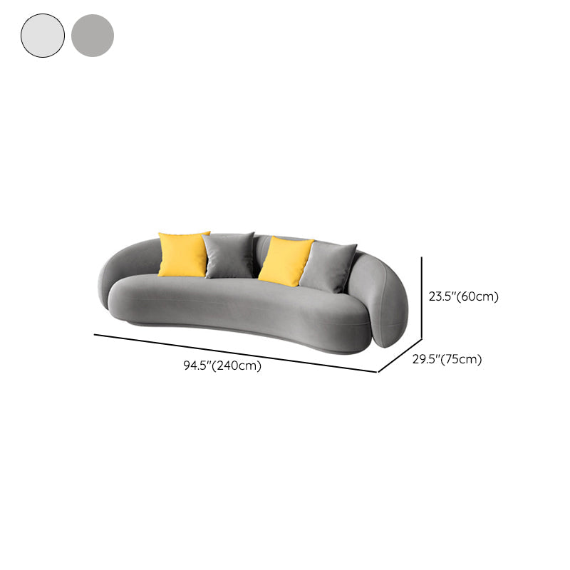 Modern Polyester Seating Stain Resistant Sofa for Bonus Room
