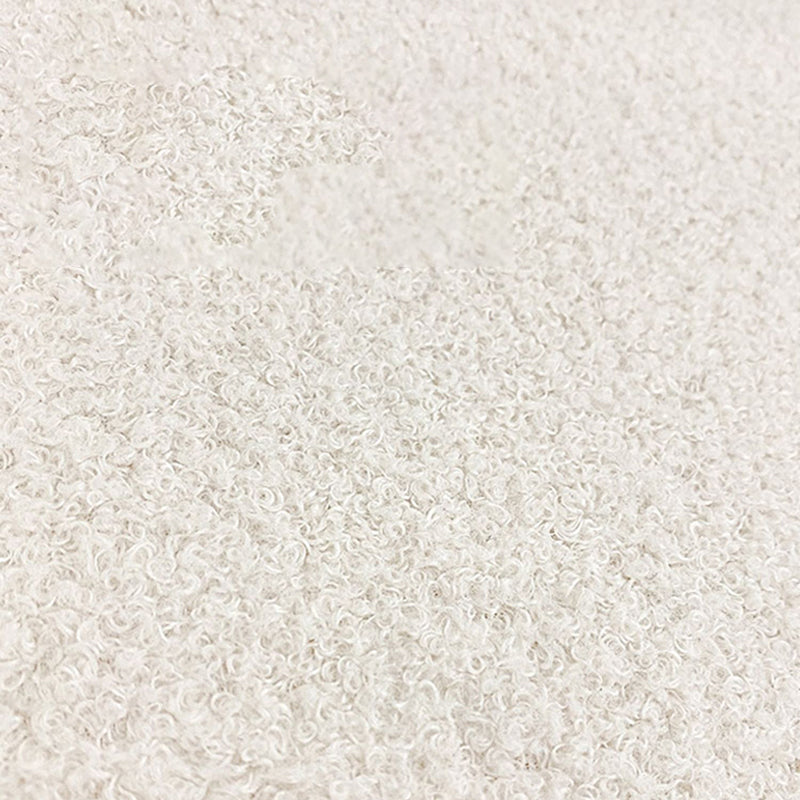 Divano di velluto stazionario contemporaneo cuscinetto cucito di divano bianco