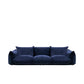 Moderne Standard -blaue Sofa -Kissen Kissen Top Arm Sofe für Wohnzimmer