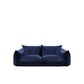 Modern Standard Blue Sofa Cushions Pillow Top Arm Settee for Living Room