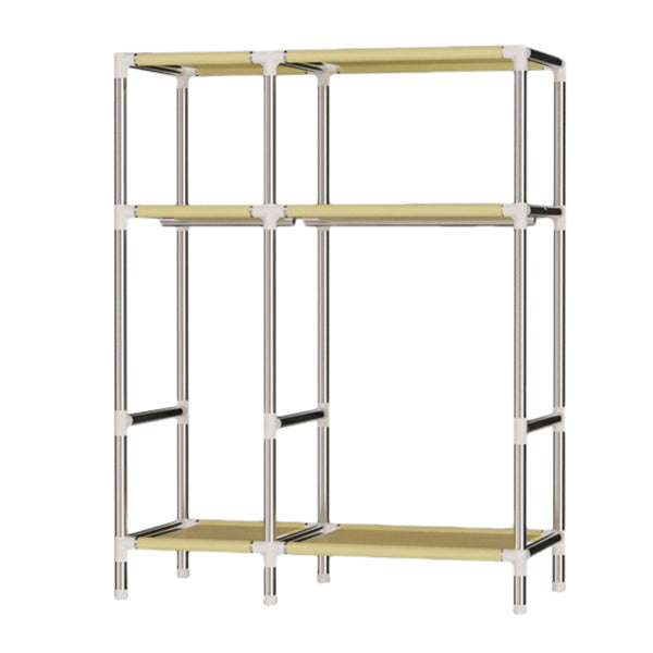 Hinged Wardrobe Closet with Legs Contemporary Wardrobe Armoire Clearhalo 'Armoires & Wardrobes' 'armoires_wardrobes' 'Bedroom Furniture' 'furn' 'furn_armoires_wardrobes' 'Furniture' 6450838