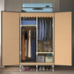 Hinged Wardrobe Closet with Legs Contemporary Wardrobe Armoire Clearhalo 'Armoires & Wardrobes' 'armoires_wardrobes' 'Bedroom Furniture' 'furn' 'furn_armoires_wardrobes' 'Furniture' 6450842
