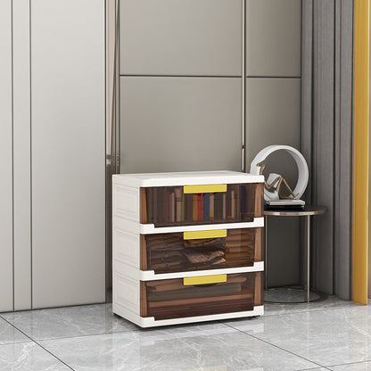 Hinged Wardrobe Cabinet with Legs Non-Hanging Storage Cabinet