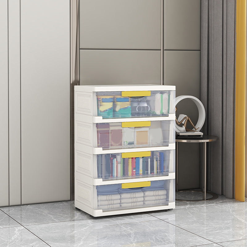 Hinged Wardrobe Cabinet with Legs Non-Hanging Storage Cabinet