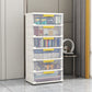 Hinged Wardrobe Cabinet with Legs Non-Hanging Storage Cabinet