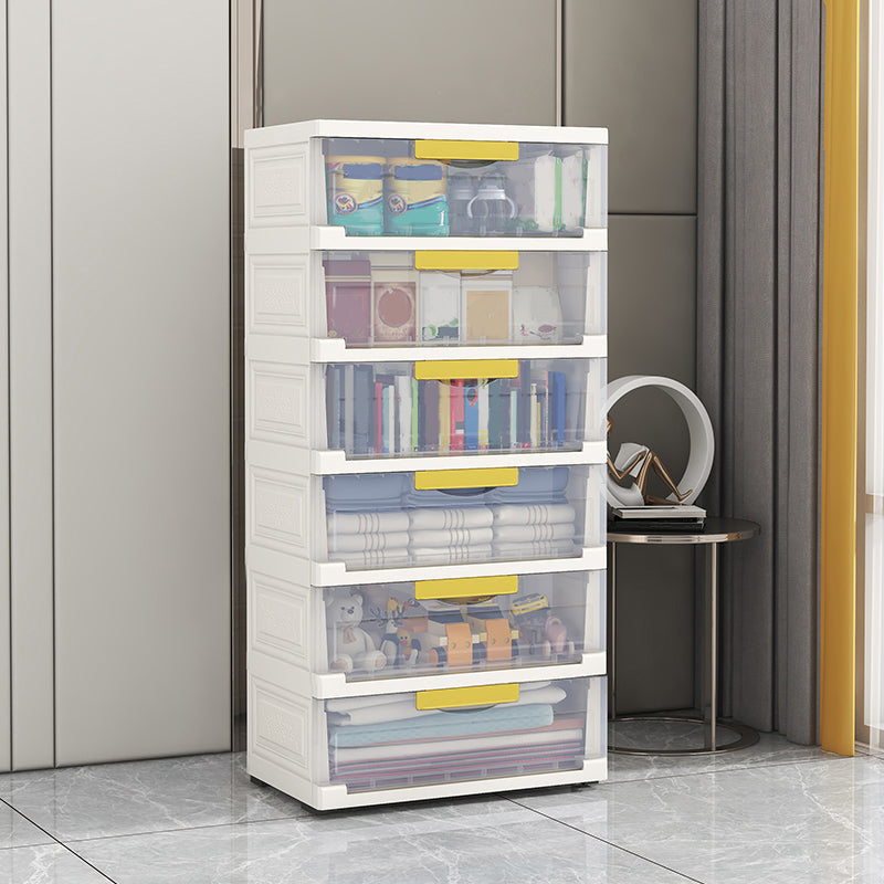 Hinged Wardrobe Cabinet with Legs Non-Hanging Storage Cabinet