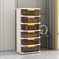 Hinged Wardrobe Cabinet with Legs Non-Hanging Storage Cabinet