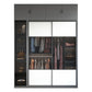 Sliding Wardrobe Closet Engineered Wood Wardrobe Armoire for Bedroom