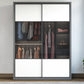 Sliding Wardrobe Closet Engineered Wood Wardrobe Armoire for Bedroom
