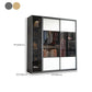Sliding Wardrobe Closet Engineered Wood Wardrobe Armoire for Bedroom