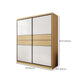 Wooden Wardrobe Armoire with Drawer Modern Wardrobe Closet - 63"L x 23.6"W x 82.9"H Clearhalo 'Armoires & Wardrobes' 'armoires_wardrobes' 'Bedroom Furniture' 'furn' 'furn_armoires_wardrobes' 'Furniture' 6451090