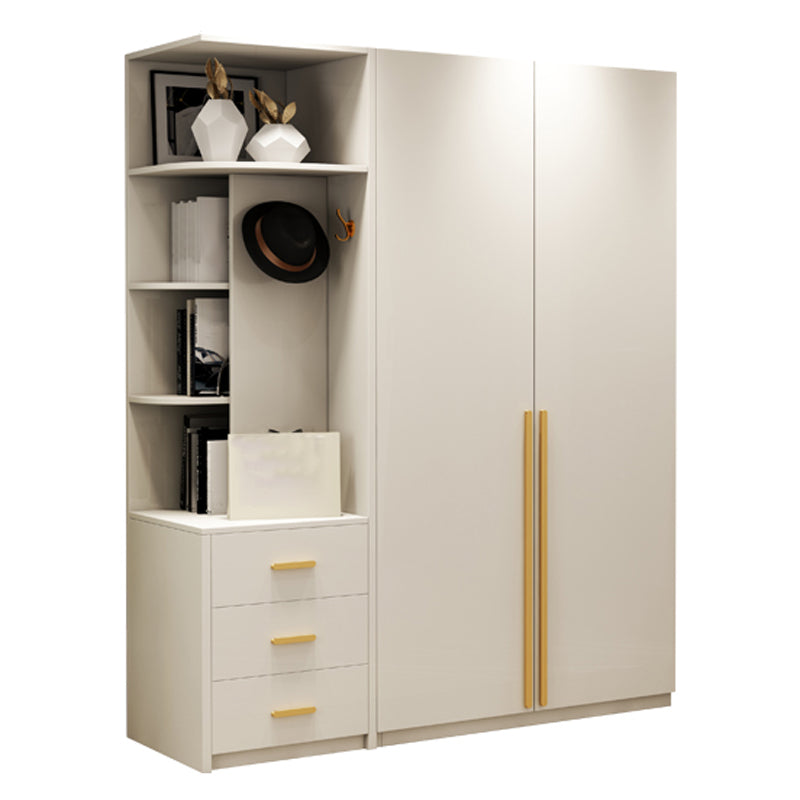 Moderne garderobe kast met kledingstaaf houten garderobe araRoire