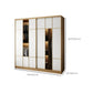 Engineered Wood Wardrobe Cabinet Contemporary Wardrobe Armoire