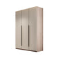 Hinged Wardrobe Cabinet Engineered Wood Wardrobe Armoire for Bedroom 47"L x 22"W x 79"H Clearhalo 'Armoires & Wardrobes' 'armoires_wardrobes' 'Bedroom Furniture' 'furn' 'furn_armoires_wardrobes' 'Furniture' 6451198