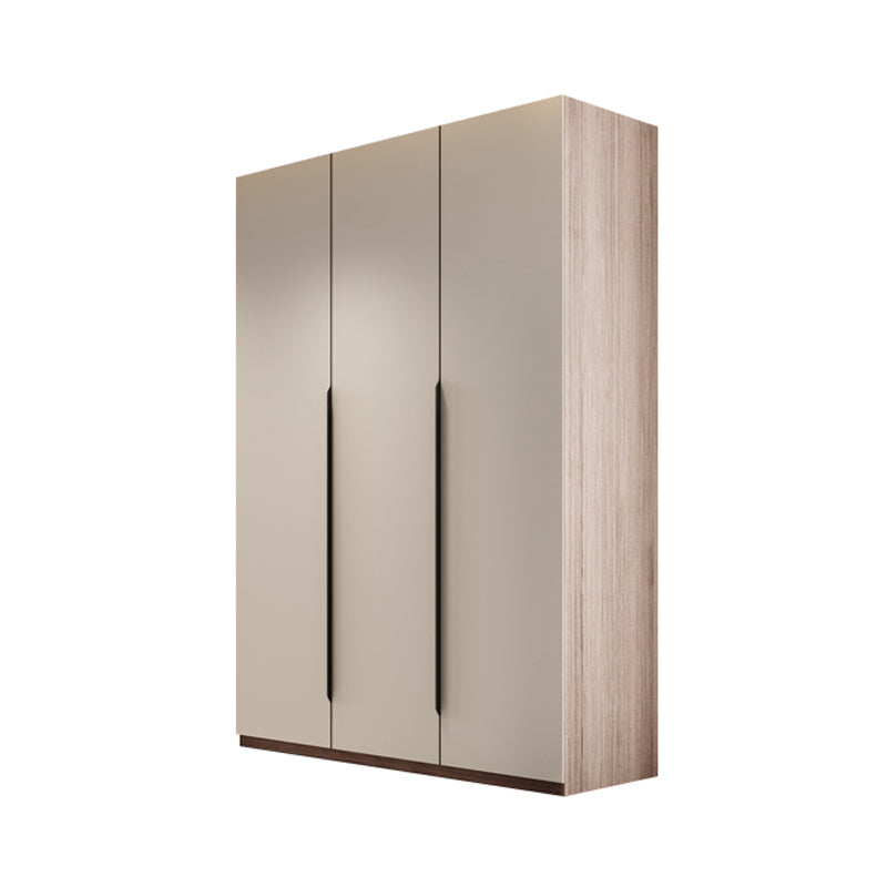 Hinged Wardrobe Cabinet Engineered Wood Wardrobe Armoire for Bedroom 47"L x 22"W x 79"H Clearhalo 'Armoires & Wardrobes' 'armoires_wardrobes' 'Bedroom Furniture' 'furn' 'furn_armoires_wardrobes' 'Furniture' 6451198