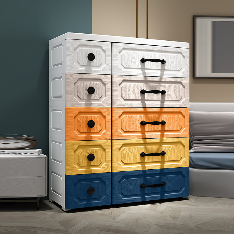 Non-Hanging Wardrobe Armoire with Drawer Plastic Storage Cabinet Wardrobe Clearhalo 'Armoires & Wardrobes' 'armoires_wardrobes' 'Bedroom Furniture' 'furn' 'furn_armoires_wardrobes' 'Furniture' 6451214