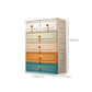 Non-Hanging Wardrobe Armoire with Drawer Plastic Storage Cabinet Wardrobe Clearhalo 'Armoires & Wardrobes' 'armoires_wardrobes' 'Bedroom Furniture' 'furn' 'furn_armoires_wardrobes' 'Furniture' 6451225