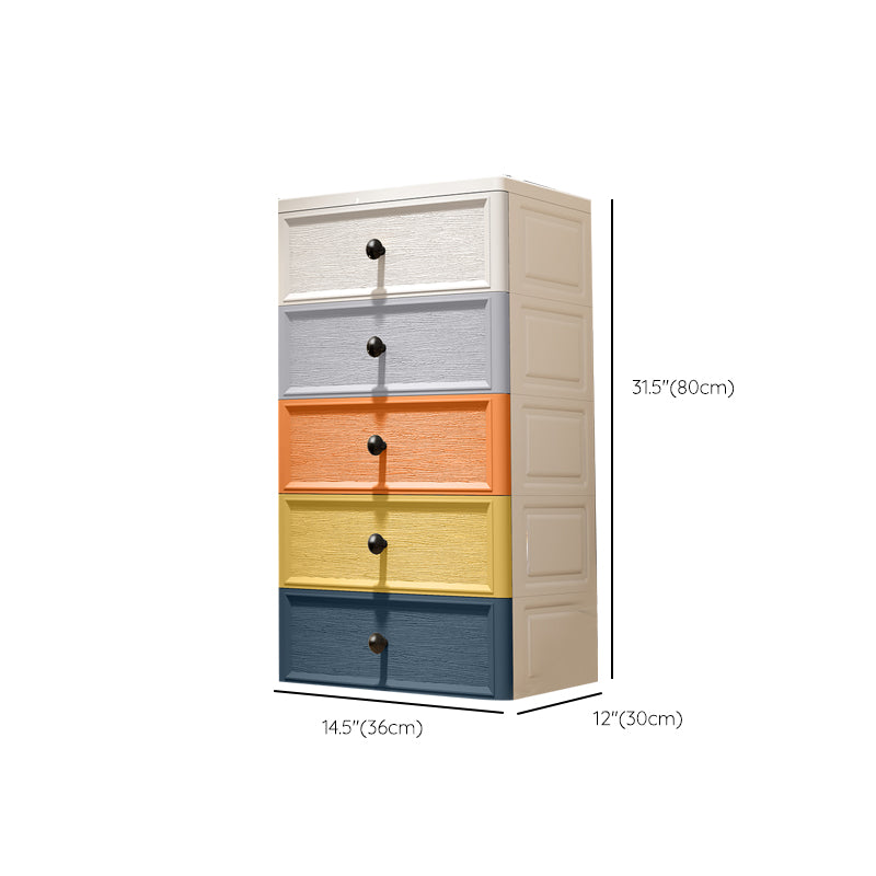 Non-Hanging Wardrobe Armoire with Drawer Plastic Storage Cabinet Wardrobe Clearhalo 'Armoires & Wardrobes' 'armoires_wardrobes' 'Bedroom Furniture' 'furn' 'furn_armoires_wardrobes' 'Furniture' 6451226
