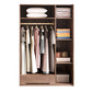 Wooden Wardrobe Armoire with Drawer Modern Hinged Wardrobe Closet Clearhalo 'Armoires & Wardrobes' 'armoires_wardrobes' 'Bedroom Furniture' 'furn' 'furn_armoires_wardrobes' 'Furniture' 6451242