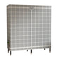 Contemporary Wardrobe Cabinet with Shelves Steel Wardrobe Armoire for Home