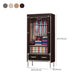 Steel Wardrobe Armoire with Drawer Modern Wardrobe Cabinet for Home Clearhalo 'Armoires & Wardrobes' 'armoires_wardrobes' 'Bedroom Furniture' 'furn' 'furn_armoires_wardrobes' 'Furniture' 6451378