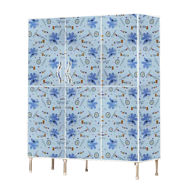 Scharnerngarderobe Schrank mit Kleidungsstab Stahlgarderobe Armoire