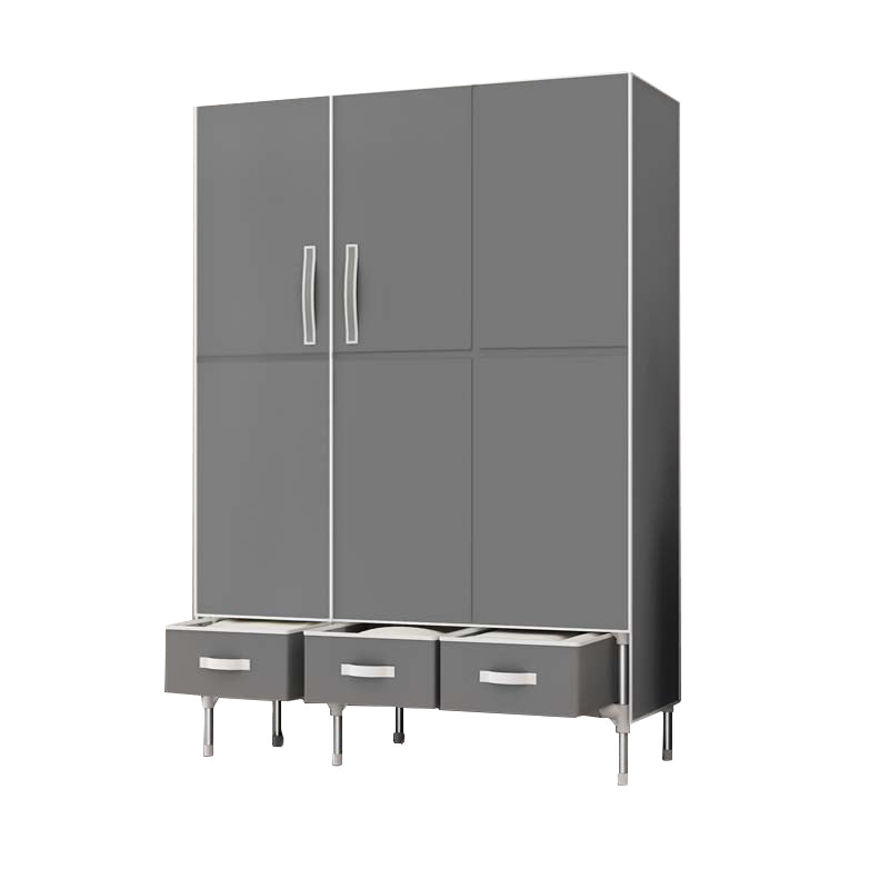 Scharnerngarderobe Schrank mit Kleidungsstab Stahlgarderobe Armoire