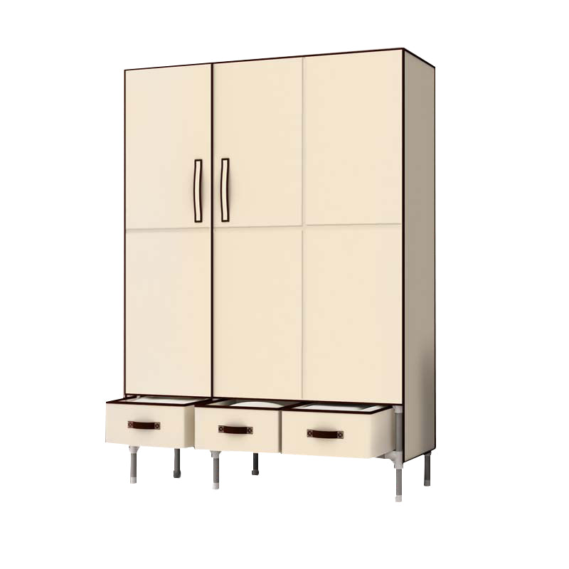 Scharnerngarderobe Schrank mit Kleidungsstab Stahlgarderobe Armoire