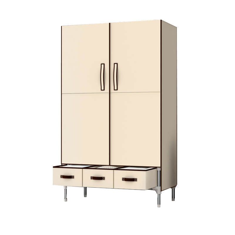 Scharnerngarderobe Schrank mit Kleidungsstab Stahlgarderobe Armoire