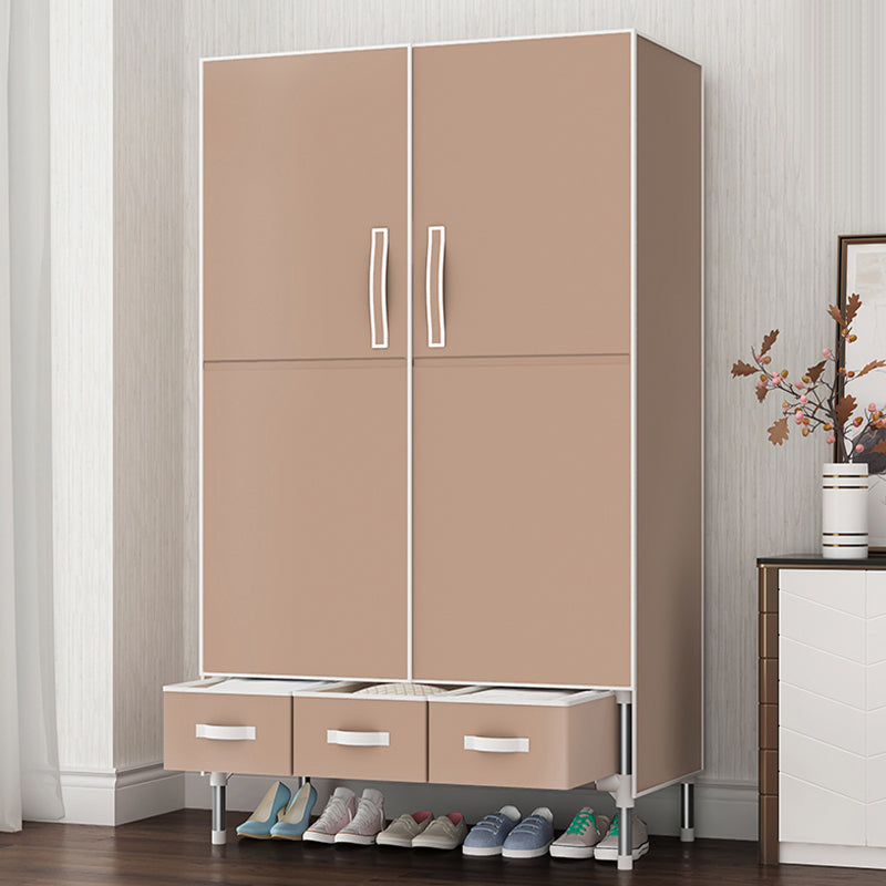 Scharnerngarderobe Schrank mit Kleidungsstab Stahlgarderobe Armoire