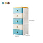 5-Drawer Wardrobe Armoire with Legs Modern Plastic Storage Cabinet Clearhalo 'Armoires & Wardrobes' 'armoires_wardrobes' 'Bedroom Furniture' 'furn' 'furn_armoires_wardrobes' 'Furniture' 6451442