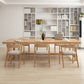 Rectangle Trestle Dining Table Modern Pine Wood Table for Living Room Clearhalo 'Dining Tables & Seating' 'Dining Tables' 'dining_table' 'furn' 'furn_dining_table' 'Furniture' 'Kitchen & Dining Furniture' 6451487
